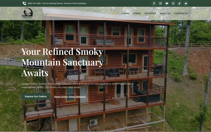 US Luxury Cabin Platform