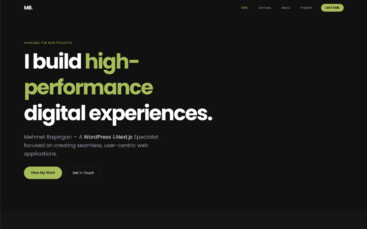 Personal Portfolio v2